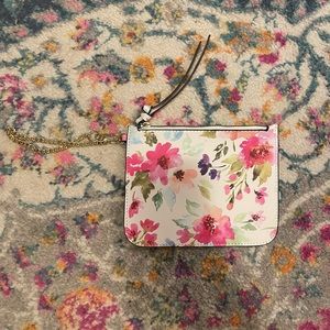 Floral Wristlet